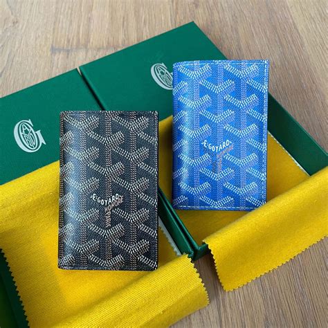 goyard wallet mens pric|goyard card holder price 2023.